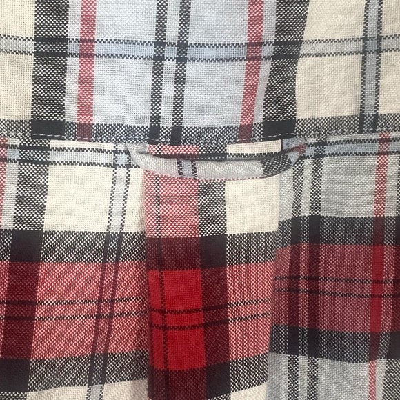 Sun River Men's XL Red Plaid Short Sleeve Button Down Shirt‎ Casual Outdoors - Picture 6 of 8